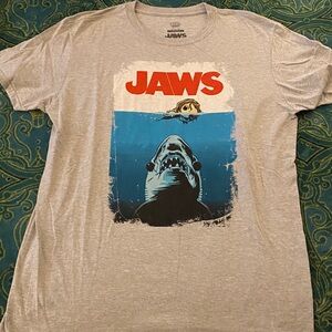 Pop Gray Shark Attack Tee